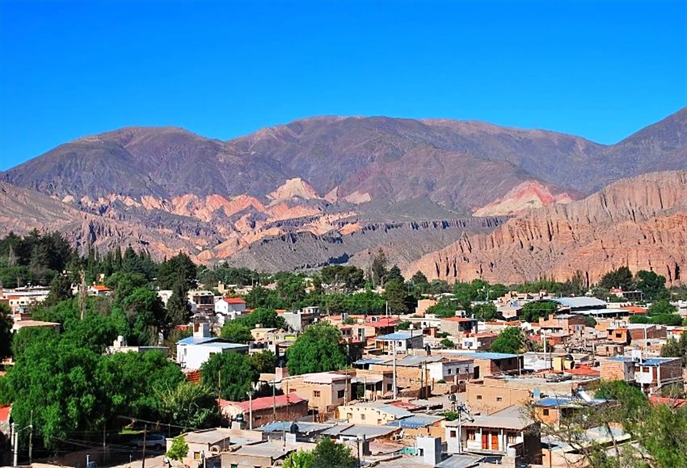 Tilcara, en la Quebrada de Humahuaca