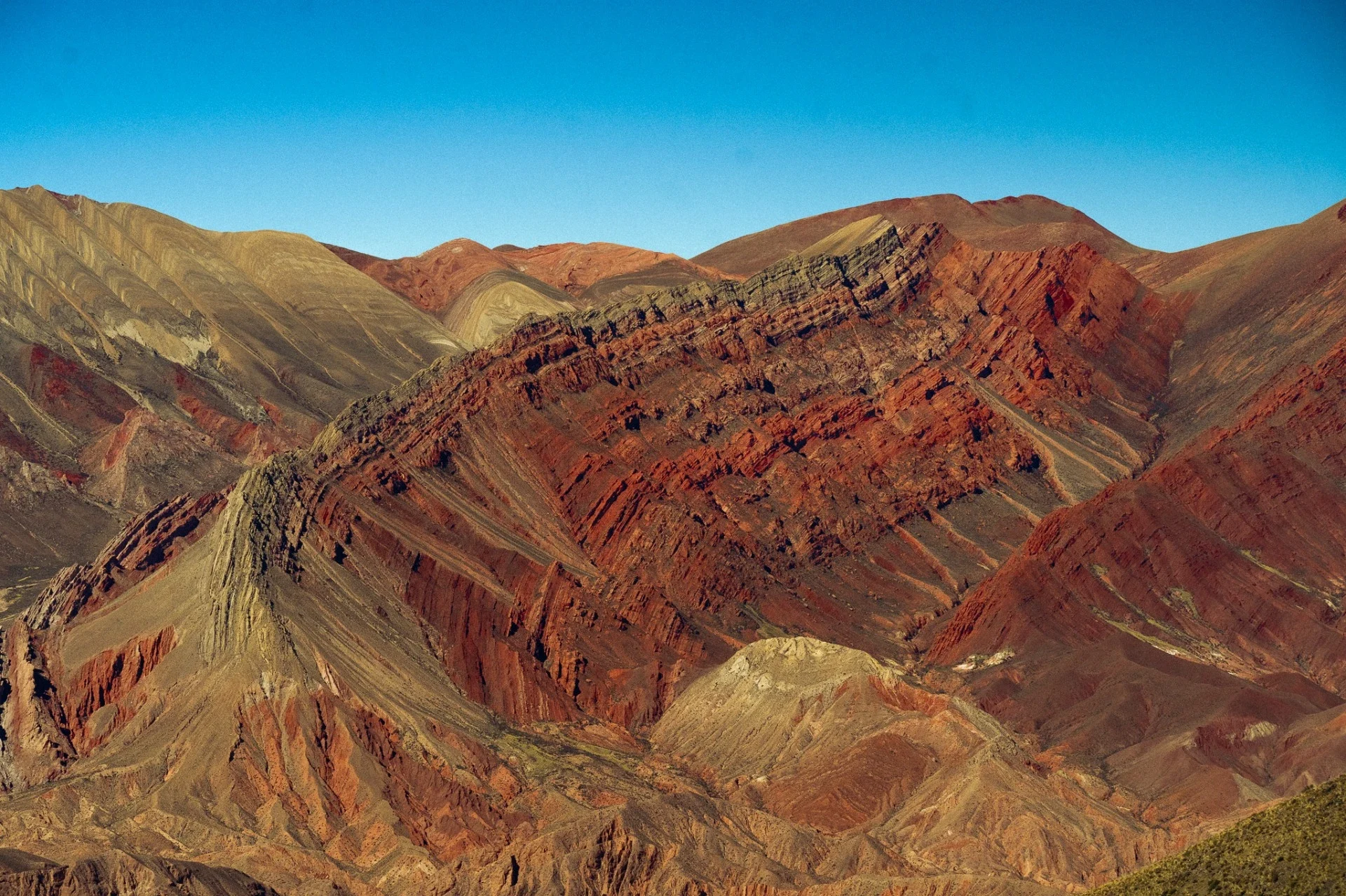Cerros de colores en la Quebrada de Humahuaca