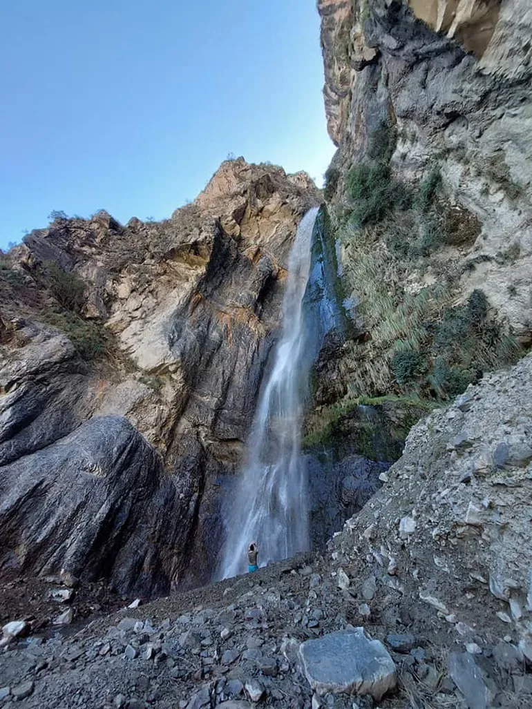 Cascada Santuyoc y Angosto de Jaire